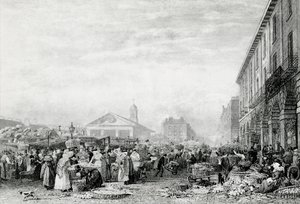 Covent Garden Market, 1824 by English School